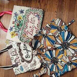 Brighton Women's Artistic Tote Bags - Bundle